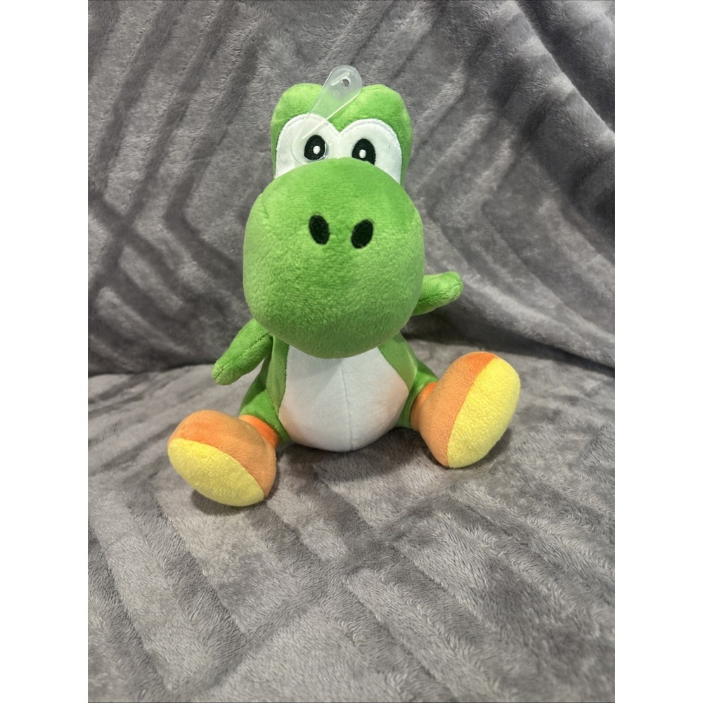 Little Buddy‎ Super Mario All Star Collection 1416 Yoshi Stuffed Plush, 8"